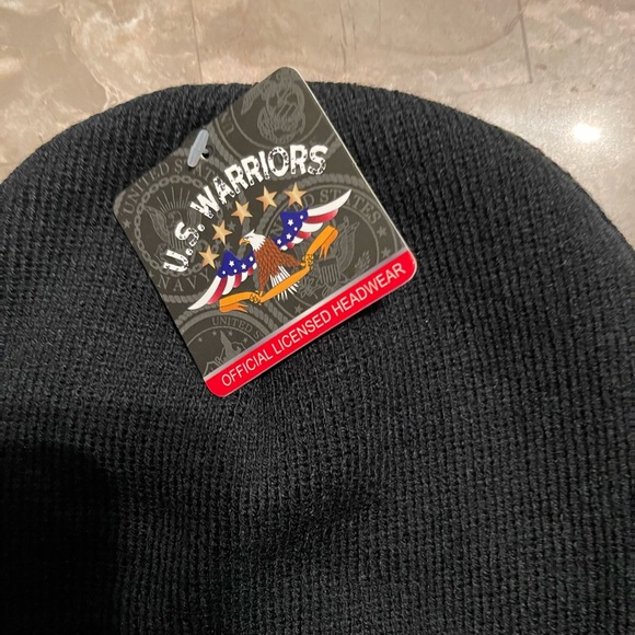 COPY - Operation Enduring Freedom Beanie Winter Cap Black - Picture 5 of 5